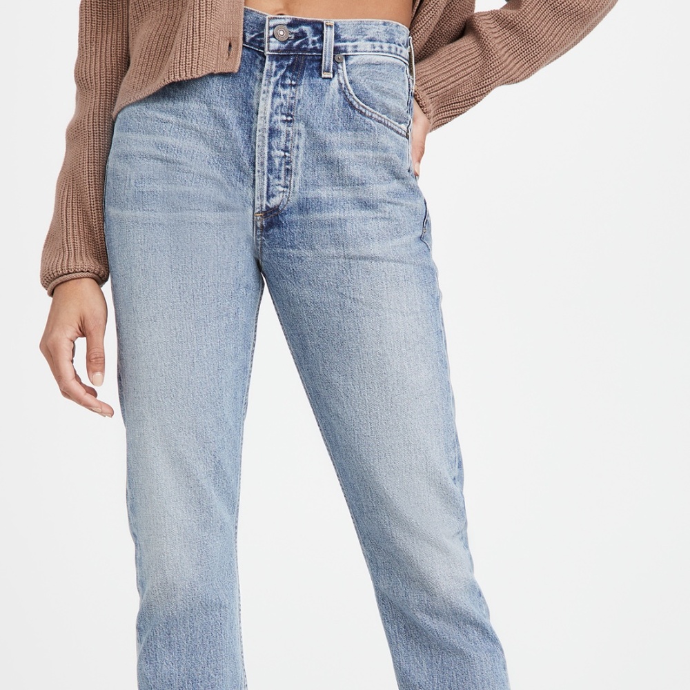 Citizens of Humanity Charlotte High Rise Straight Jean in Wynwood Size 27